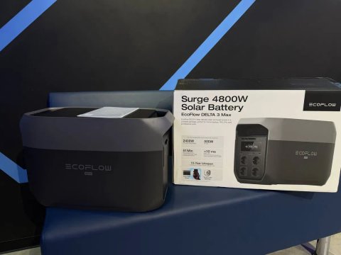 Нові Зарядні Станції EcoFlow DELTA 3 Max 2048 Вт/г (FD3M-G-EU-CBOX)