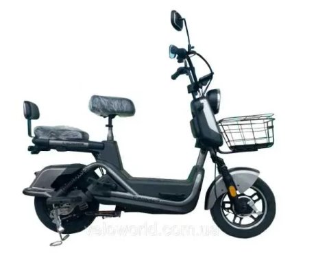 НОВИНКА 2026! Електровелосипед Crosser CR2 (800ВТ,60В 24Ан) - Сірий