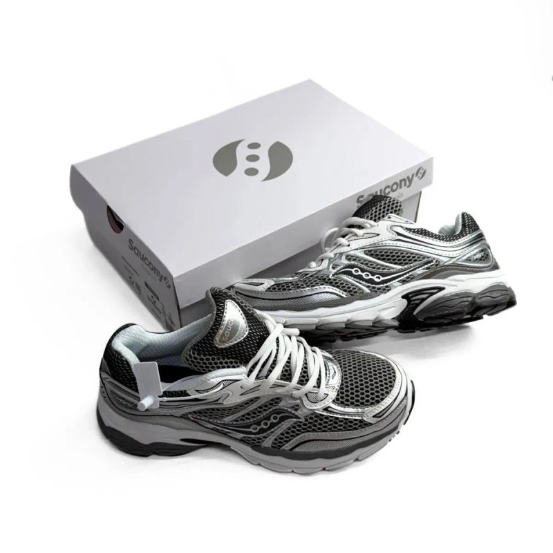 НОВИНКА‼️40-45 Saucony Progrid Omni 9 Grey/Metallic Gel 6000 Mind Ava Air — фото 2