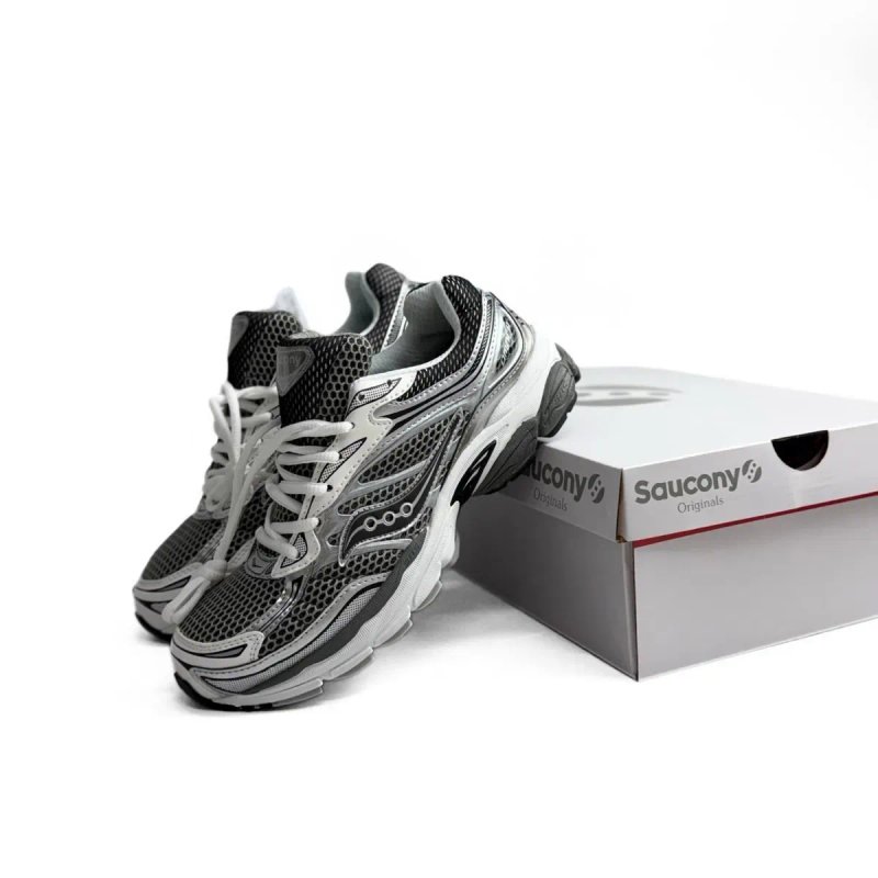 НОВИНКА‼️40-45 Saucony Progrid Omni 9 Grey/Metallic Gel 6000 Mind Ava Air — фото 5