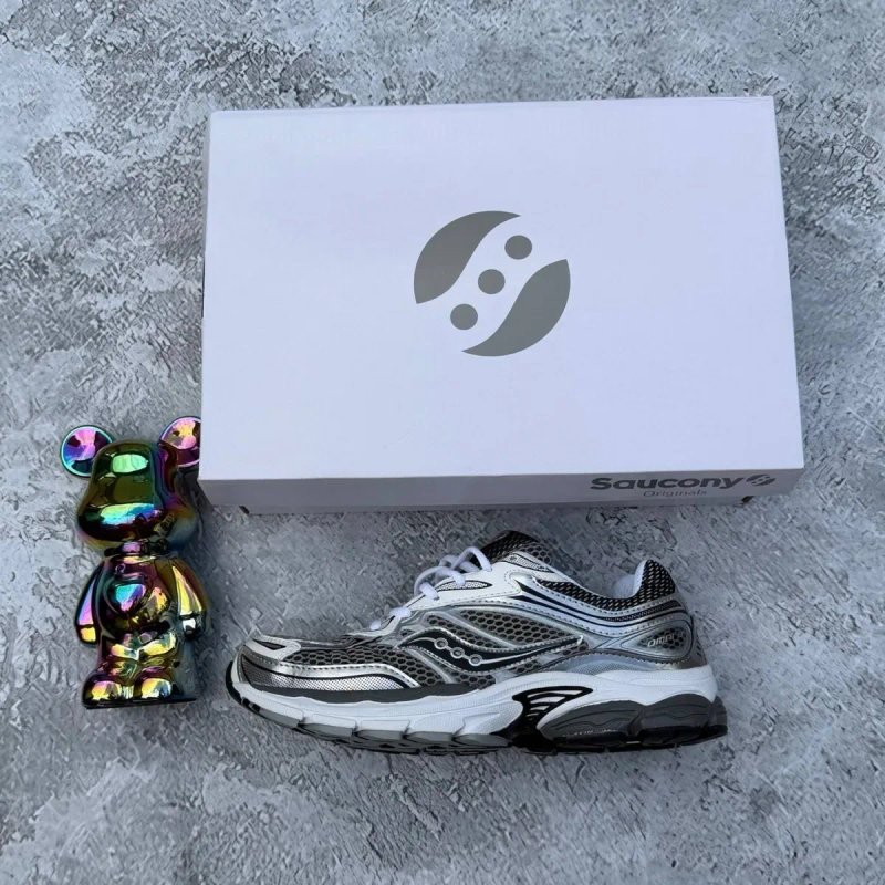 НОВИНКА‼️40-45 Saucony Progrid Omni 9 Grey/Metallic Gel 6000 Mind Ava Air — фото 6