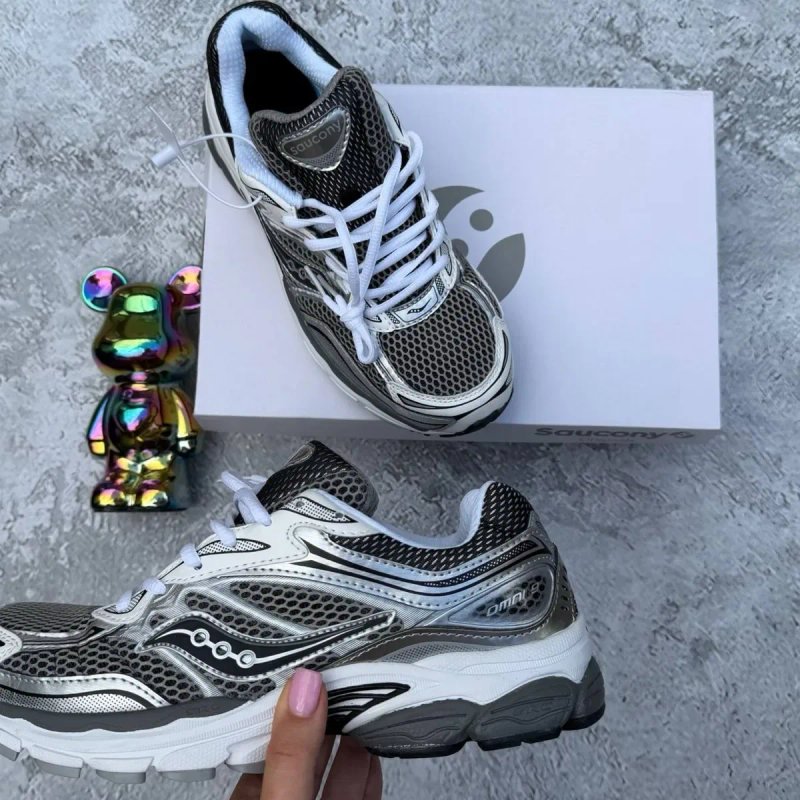 НОВИНКА‼️40-45 Saucony Progrid Omni 9 Grey/Metallic Gel 6000 Mind Ava Air — фото 8