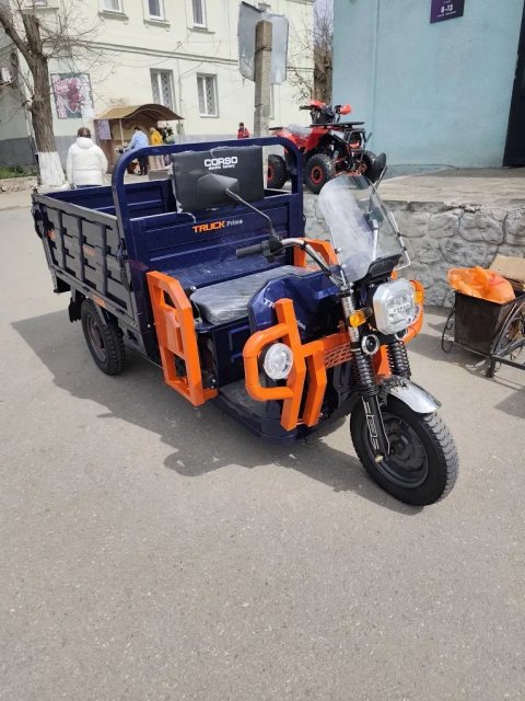 НОВИНКА!ДОСТАВКА!2500wЕлектричний вантажний трицикл Corso«Truck Prime