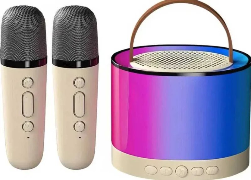 НОВИНКА!Колонка з мікрофонами дитяча Набір Bluetooth с микрофоном — фото 4