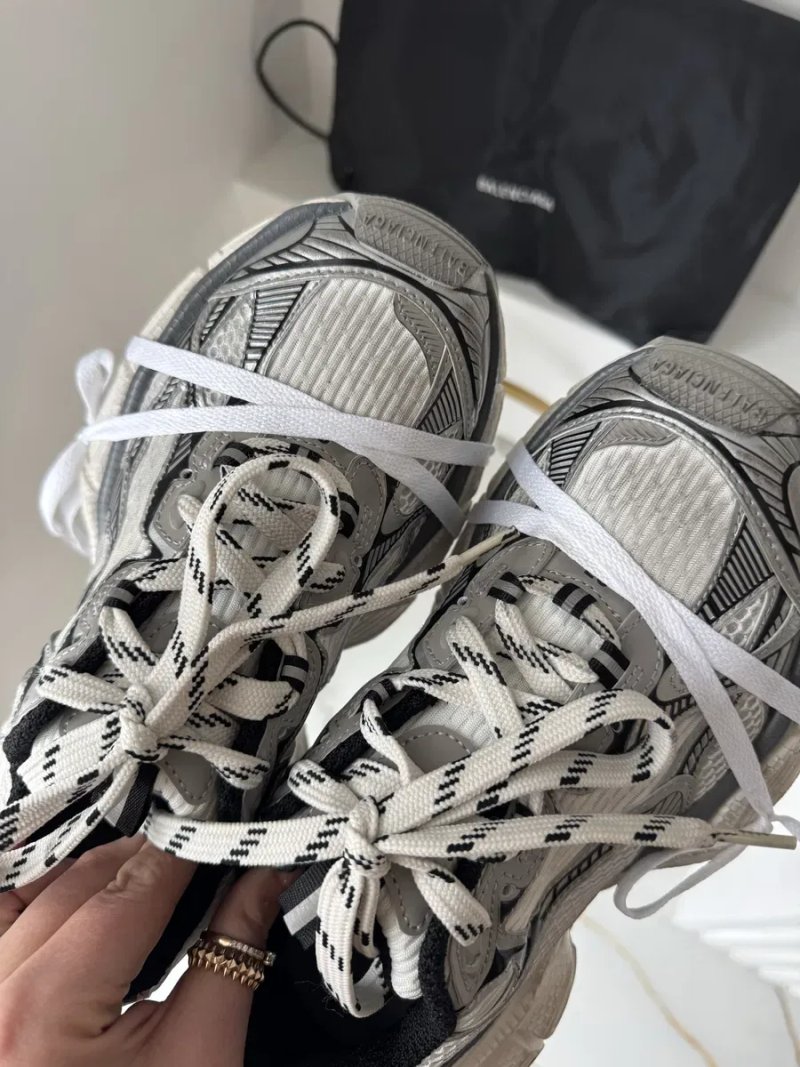 Новинка! Кросівки  чорні білі сірі Balenciaga Extreme Lace 3xl — фото 5