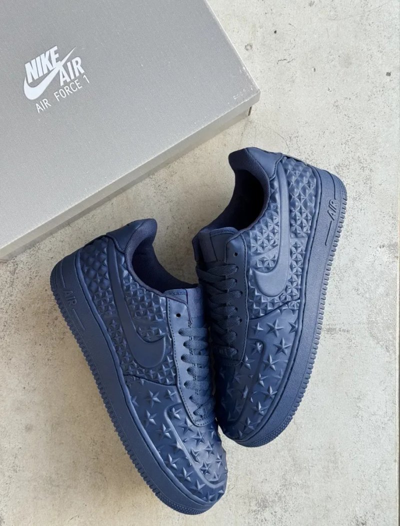 Новинка! Nike Air Force 1 Low "Indepedence Day" Blue • Найк Аір Форси (сині),nike,force,форси сині — фото 8