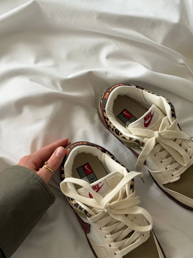 НОВИНКА! Nike SB Dunk Low White Cheetah 36 37 38 39 40 найк сб данк лоу — фото 4
