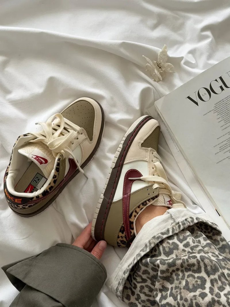 НОВИНКА! Nike SB Dunk Low White Cheetah 36 37 38 39 40 найк сб данк лоу — фото 7