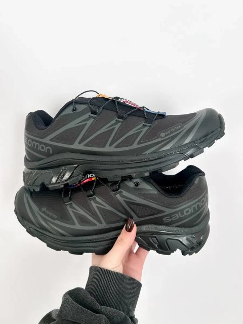 НОВИНКА ‼️ Salomon XT-6 Gore-Tex «All Black» premium / мужские кроссовки соломон