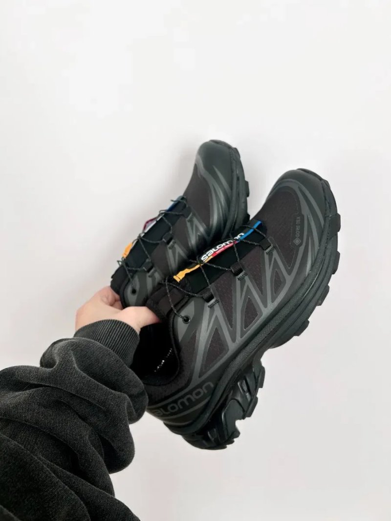 НОВИНКА ‼️ Salomon XT-6 Gore-Tex «All Black» premium  / мужские кроссовки соломон — фото 4