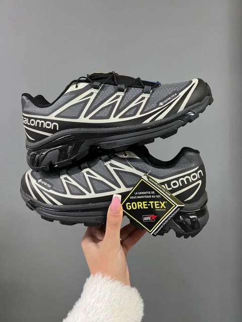 НОВИНКА ‼️Salomon XT-6 Gore-Tex «Black/Grey» / Salomon XT-6 Gore-Tex / кросівки саломон / зимові кросівки