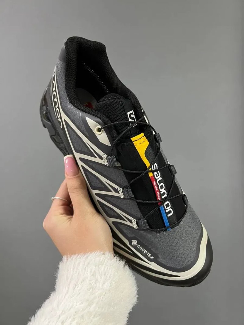 НОВИНКА ‼️Salomon XT-6 Gore-Tex «Black/Grey» / Salomon XT-6 Gore-Tex / кросівки саломон / зимові кросівки — фото 4