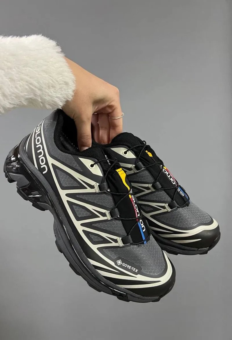НОВИНКА ‼️Salomon XT-6 Gore-Tex «Black/Grey» / Salomon XT-6 Gore-Tex / кросівки саломон / зимові кросівки — фото 5