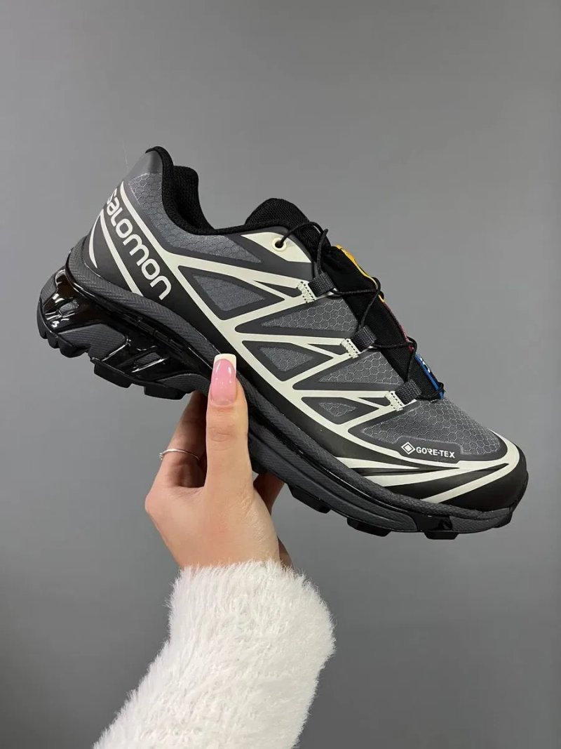 НОВИНКА ‼️Salomon XT-6 Gore-Tex «Black/Grey» / Salomon XT-6 Gore-Tex / кросівки саломон / зимові кросівки — фото 6
