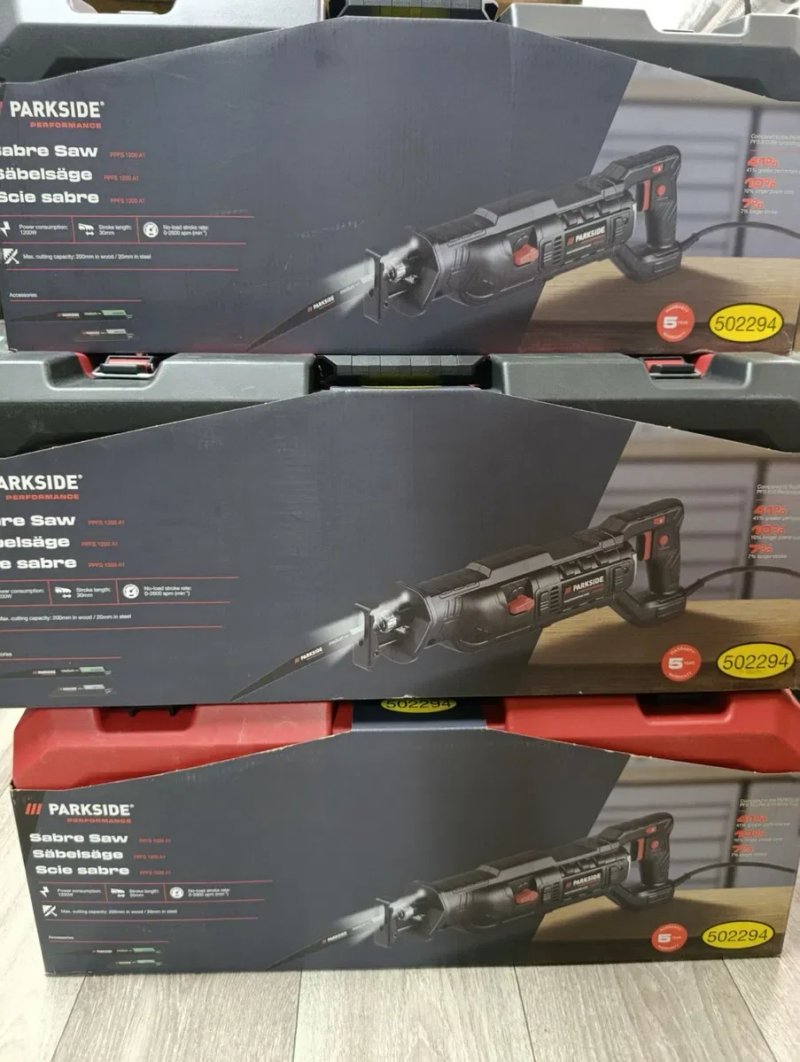 Новинка! Шабельна пилка PARKSIDE PPFS 1200 A1, сабельна парксайд перформанс 1200ват, шабельна пила PARKSIDE PERFORMANCE 1200 A1 — фото 3