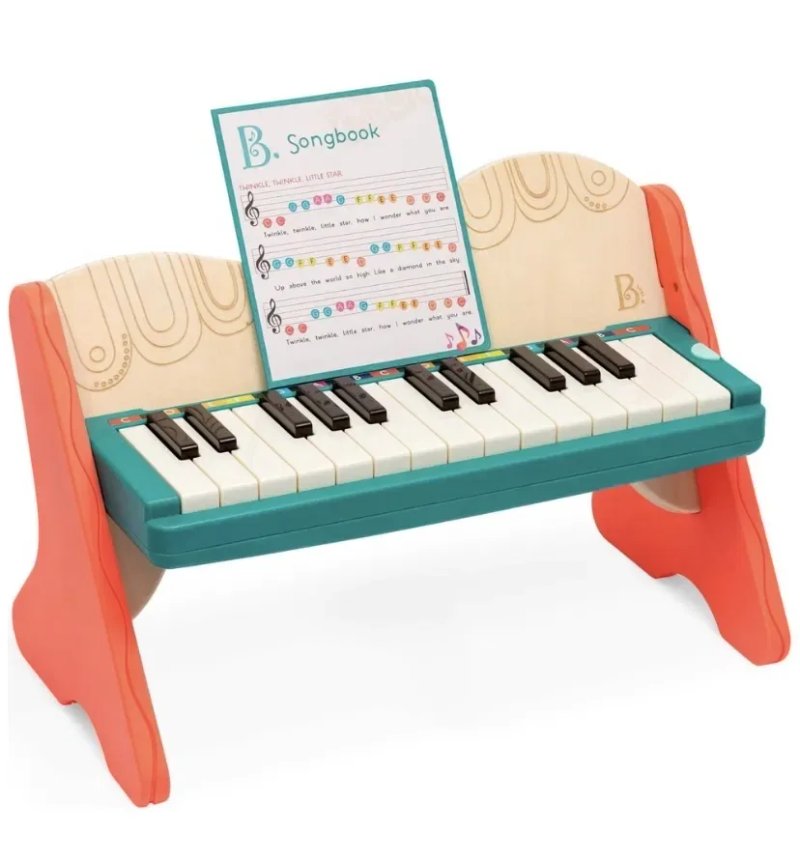 Новинка Вау дитяче піаніно з мелодіями Баттат piano Battat — фото 2