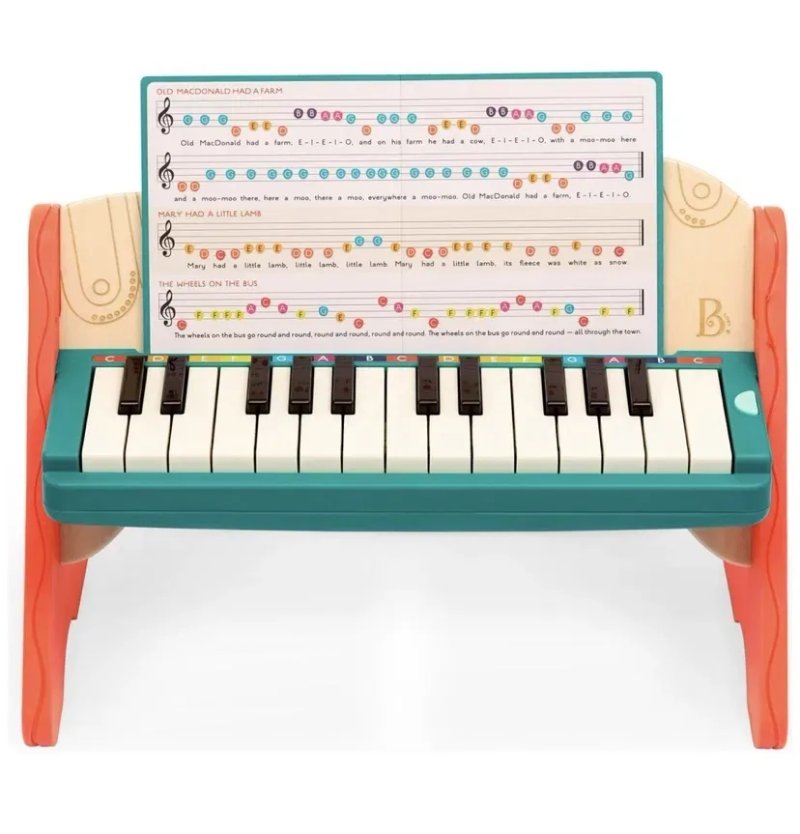 Новинка Вау дитяче піаніно з мелодіями Баттат piano Battat — фото 5