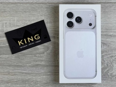 НОВИЙ Apple iPhone 17 Pro - 256GB - Silver/Deep Blue nanoSim Neverlock №541/549