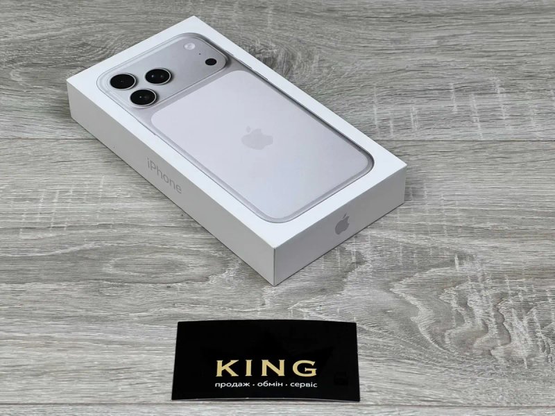 НОВИЙ Apple iPhone 17 Pro Max - 256GB - Silver nanoSim Neverlock №530 — фото 5