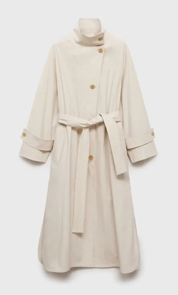 Новий бавовняний тренч Mango Oversize M/L, з біркою — фото 2