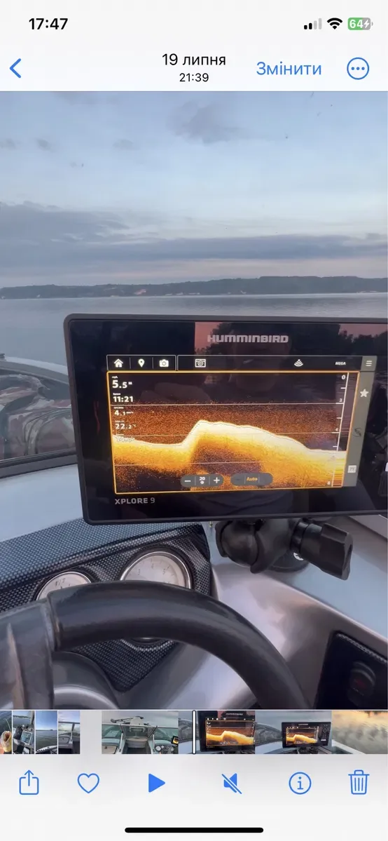 Новий ехолот Hamminbird Xplore 9 CMSI+.Можливо з Mega Live 1/2,Mega 360. — фото 2
