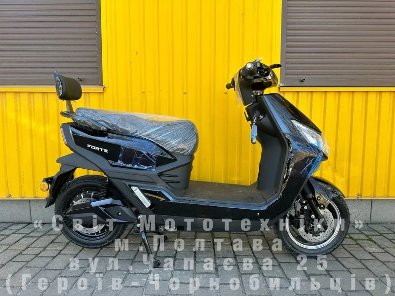 Новий електричний скутер Forte R3 2800W 72V30Ah Li-ion АКБ 12-ті колес — фото 2