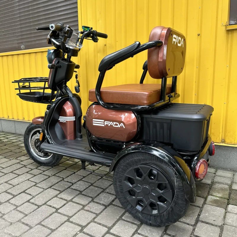 Новий електротрайк Fada Oldi Max 2026 | 1300W 72V25Ah  | триколісний — фото 6