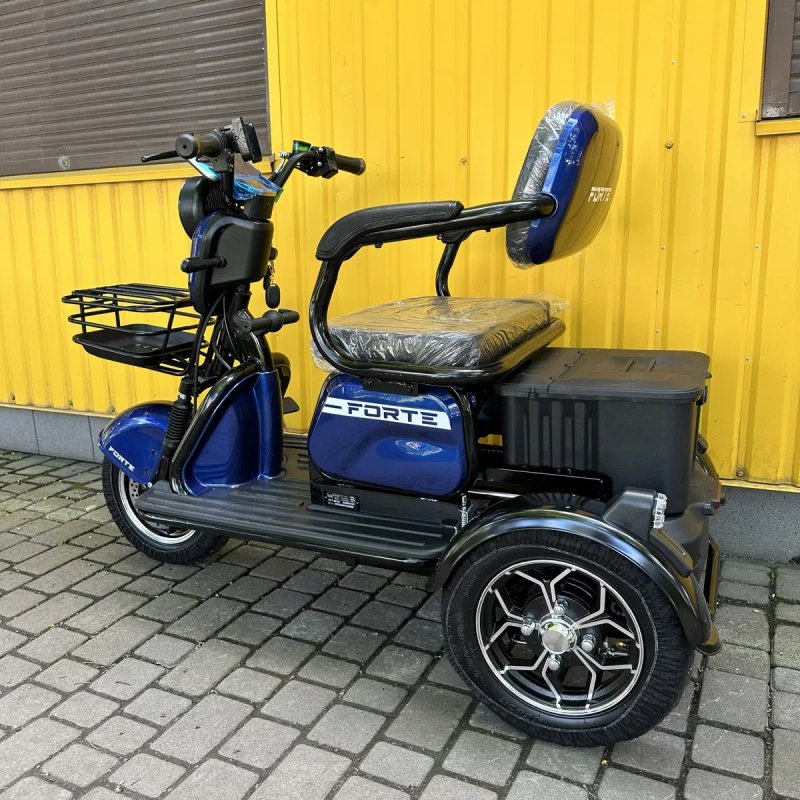 Новий електротрайк Forte Family-WN1072G 1000W 72V20Ah ГРАФЕНОВІ АКБ — фото 6