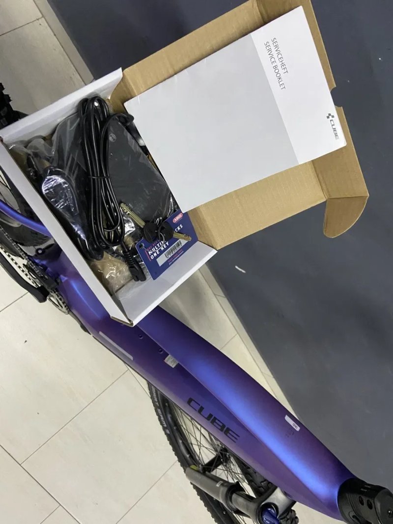 Новий електровелосипед Cube Reaction Hybrid ONE 800 (2026) | Батарея 800Wh | Bosch CX 27.5 Рама S — фото 8
