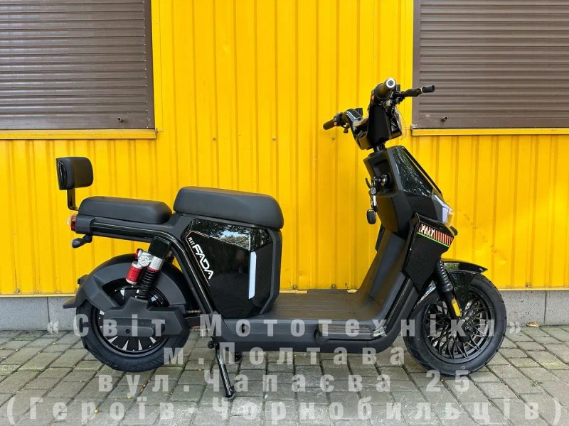 Новий електровелосипед Fada Stilo (LFP) 2026 | 1500W 72V45Ah електричний скутер LiFePO4(літій-залізо фосфатна) — фото 2