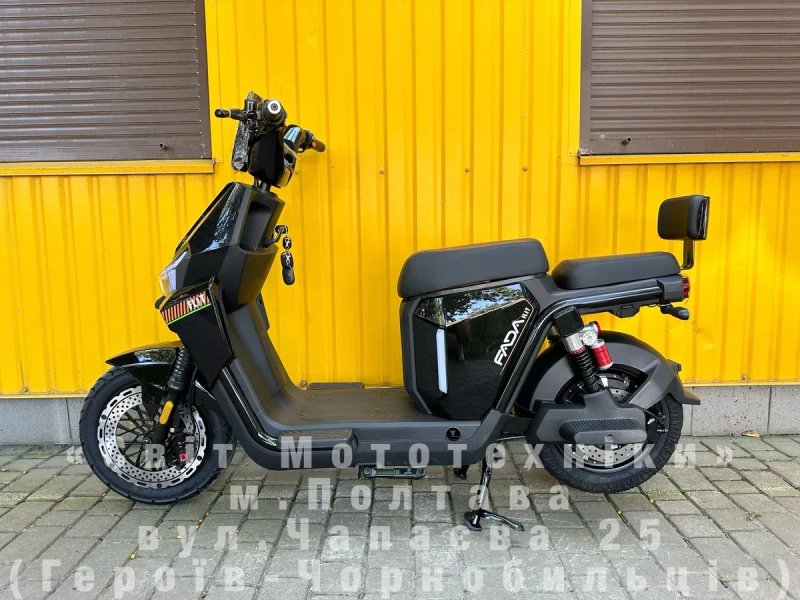 Новий електровелосипед Fada Stilo (LFP) 2026 | 1500W 72V45Ah електричний скутер LiFePO4(літій-залізо фосфатна) — фото 3