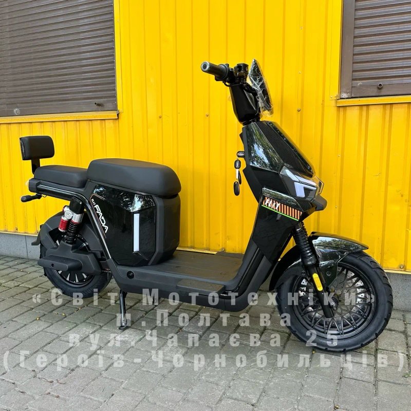 Новий електровелосипед Fada Stilo (LFP) 2026 | 1500W 72V45Ah електричний скутер LiFePO4(літій-залізо фосфатна) — фото 4