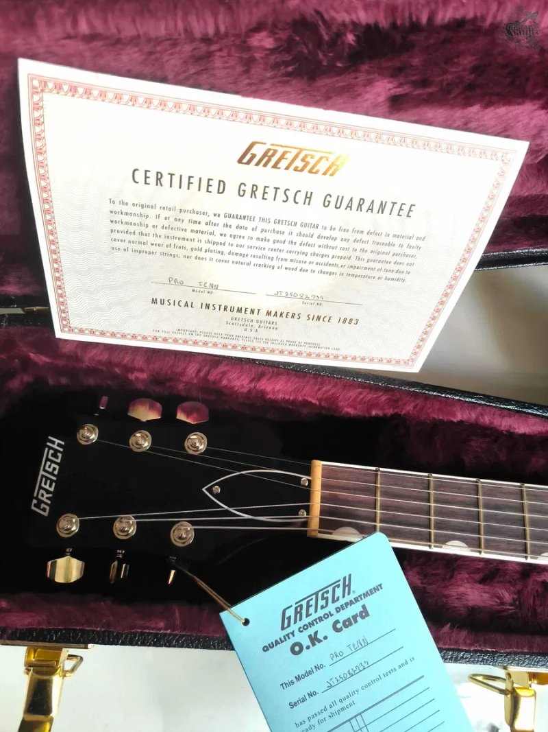 Новий Gretsch Tennessean Professional Hollow Body w/Bigsby '2025 Walnut Stain w/case&docs — фото 3