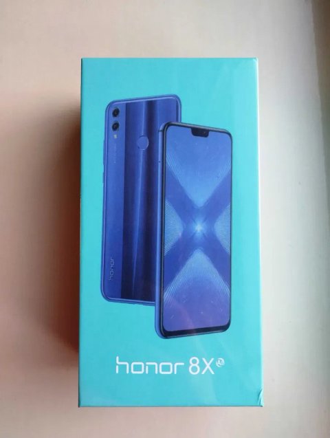 Новий Honor 8X 6/128 Black +чохол+захисне скло запечатаний
