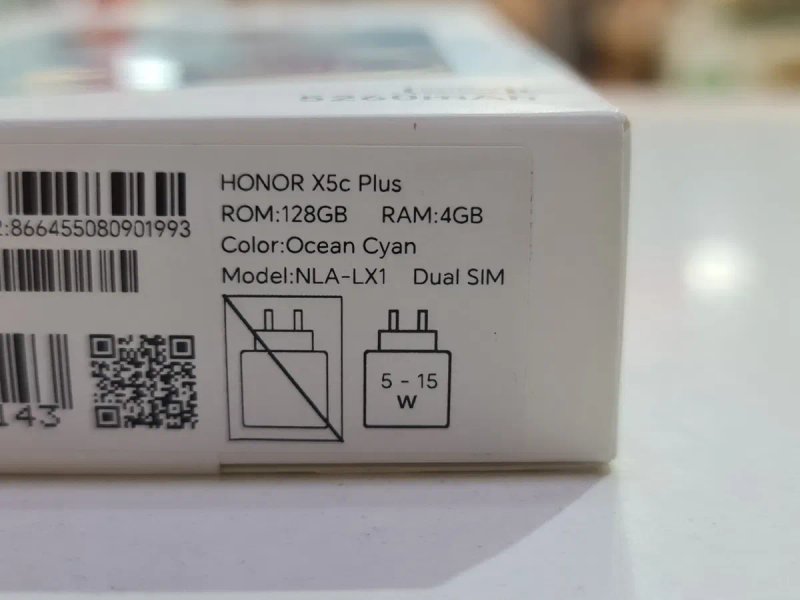 Новий Honor X5c Plus 4/128GB Ocean Cyan — фото 2
