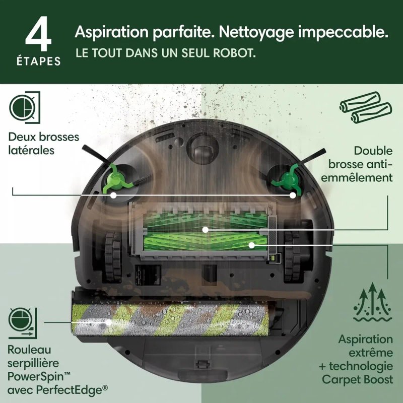 НОВИЙ! iRobot Roomba Max 706 (Combo Robot + AutoWash Dock) айробот пилосос миючий моющий пылесос робот-пылесос — фото 3