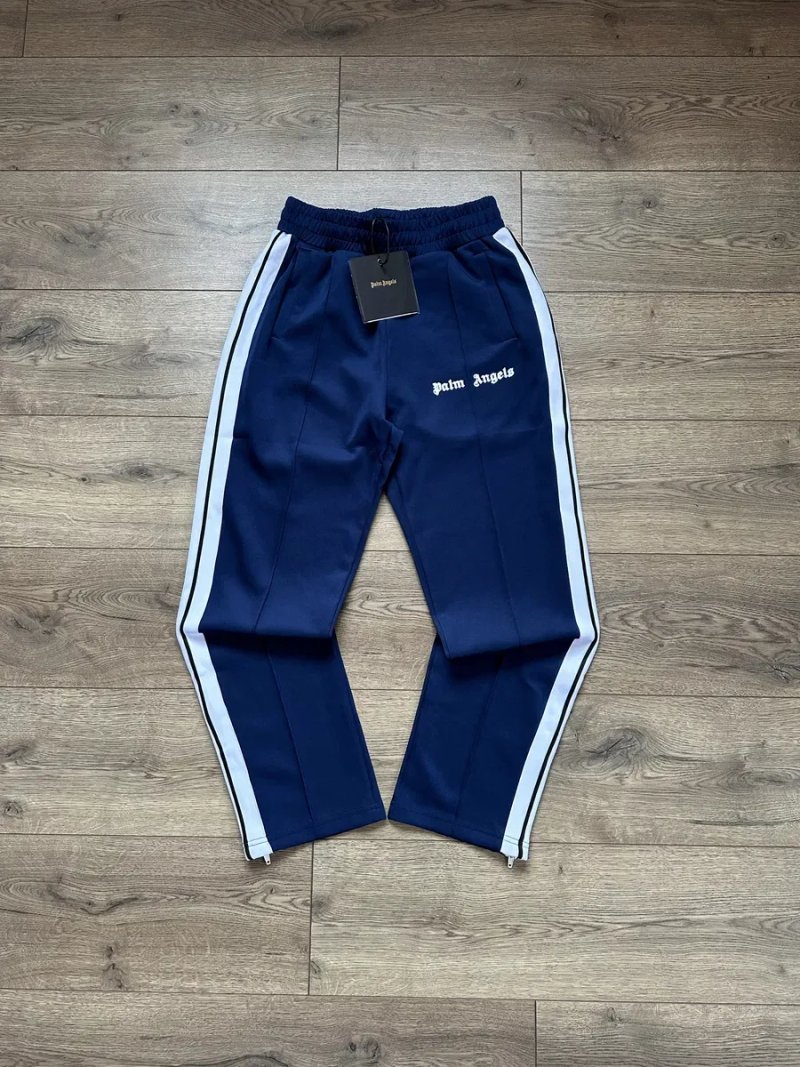 НОВИЙ Костюм Palm Angels Dark Blue | Зипка Пальменджилс палм штани/світшот — фото 3
