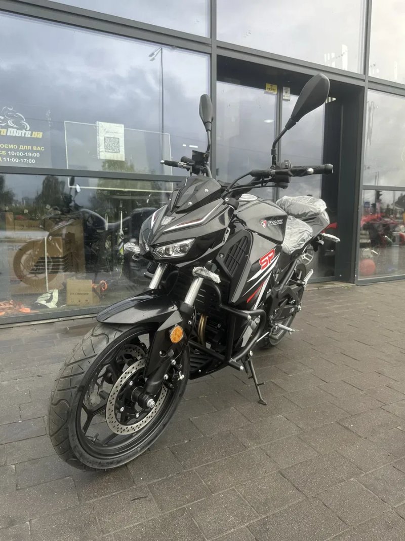 Новий міський мотоцикл SPARK SP200R-41 (200cc) | Кредит | Доставка — фото 2