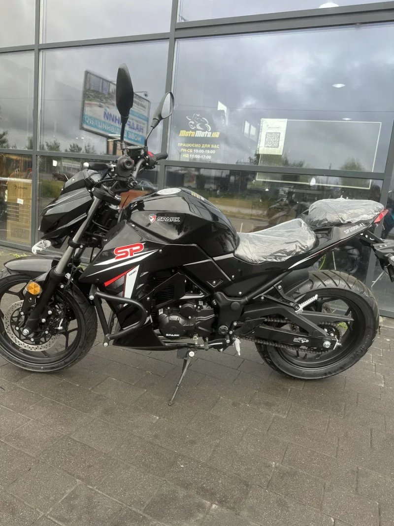 Новий міський мотоцикл SPARK SP200R-41 (200cc) | Кредит | Доставка — фото 3