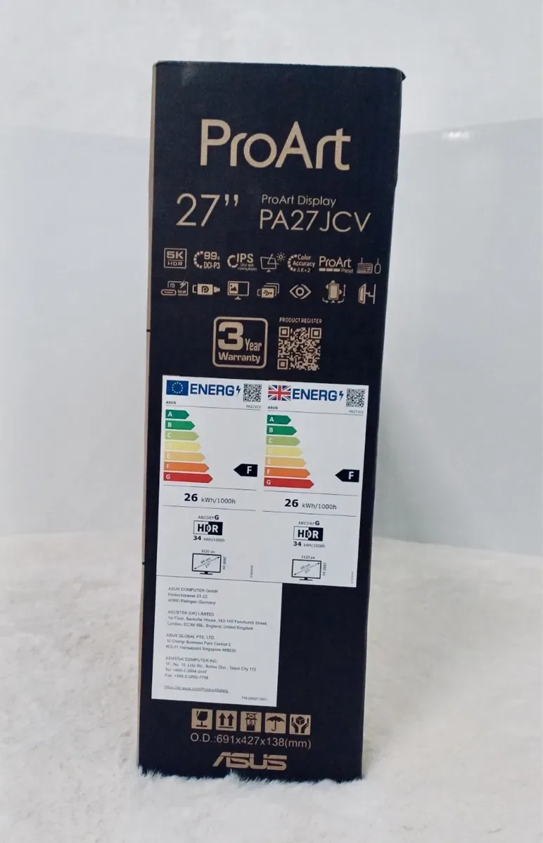 Новий Монітор 27" ASUS ProArt Display 5K PA27JCV — фото 3