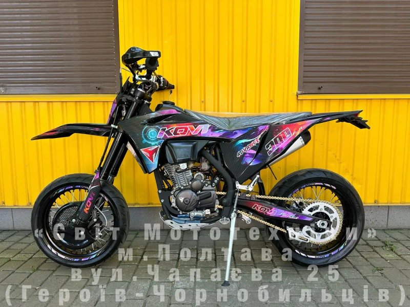 Новий мотоцикл Kovi 300 Advance FR Motard 2026 | 25.14к.с. | 6-ти КПП — фото 2
