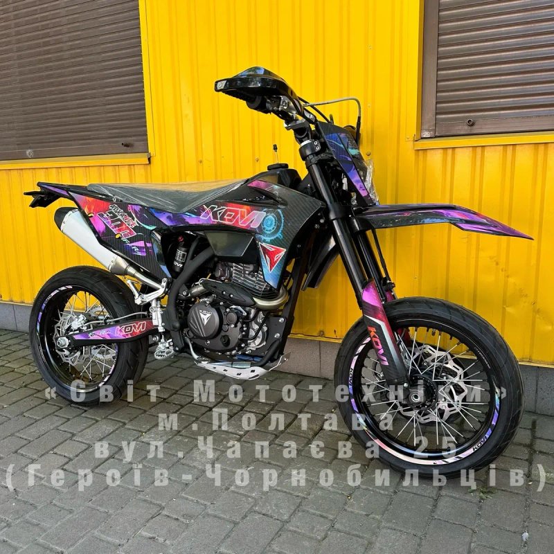 Новий мотоцикл Kovi 300 Advance FR Motard 2026 | 25.14к.с. | 6-ти КПП — фото 5