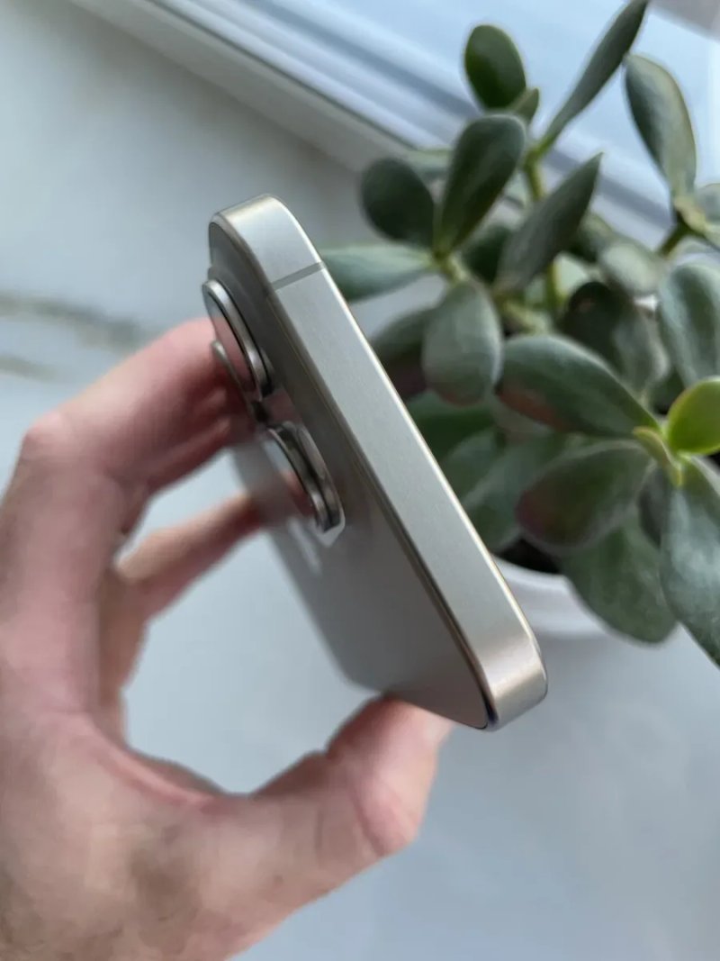 Новий Open Box iOS 17 Apple iPhone 15 Pro Natural 128 Gb Never Lock — фото 6