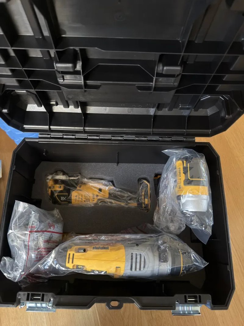 Новий оригінальний професійний набір акумуляторного інструменту DeWALT топової безщіткової серії XR 18V (модель набору DCK685P3T). — фото 3