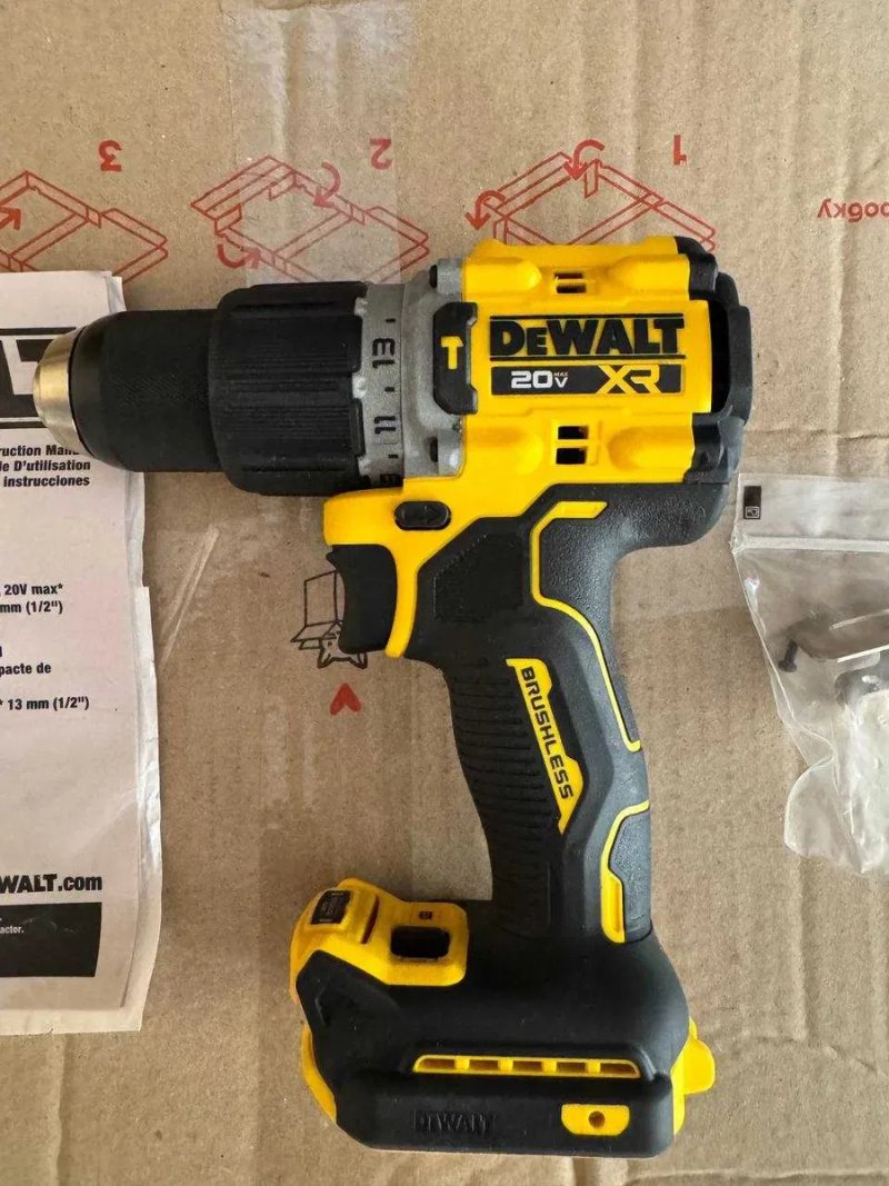 Новий оригінальний ударний шуруповерт Dewalt 20v DCD806 MADE IN MEXICO з CША — фото 5