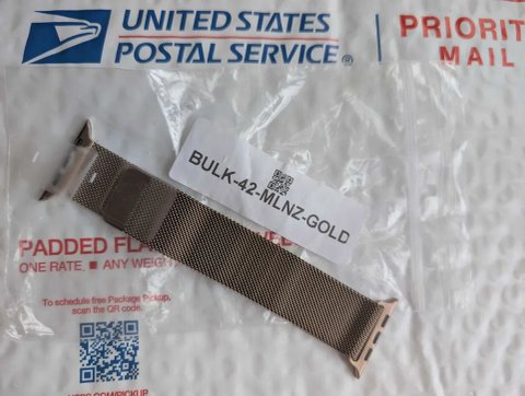 Новий ремінець Stainless Steel Milanese Loop Rose Gold 44 45 46 49 mm