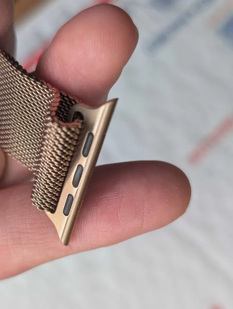 Новий ремінець Stainless Steel Milanese Loop Rose Gold  44 45 46 49 mm — фото 6
