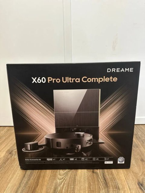 Новий робот-пилосос Dreame X60 Pro Ultra Complete Black (Запакований)