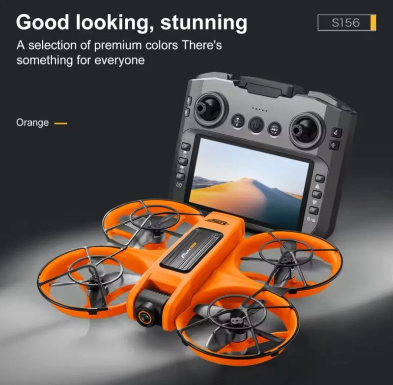 Новий!! S156 FPV Dron 4k Квадрокоптер Рк дисплей — фото 4