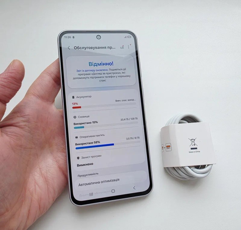 ‼️Новий Samsung A36 128Gb/Global version БАТАРЕЯ 100%‼️смартфон самсунг‼️ — фото 2